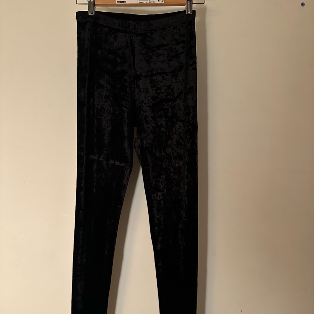 DNKY Velvet Leggings Excellent Condition Like New Super Soft Size Small